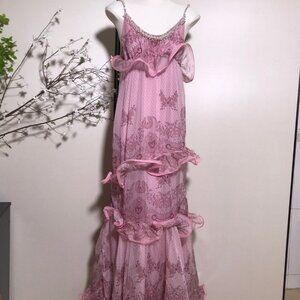 ZIMMERMANN Crush Embellished Maxi Dress·